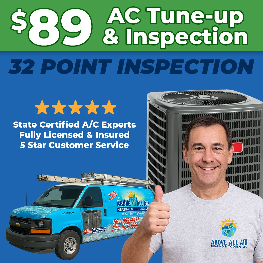 $89 AC Tune-up and inspection port st lucie